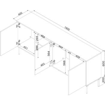 cama-inserto-conte-komoda-3d1w-190-wymiary
