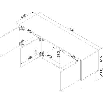 cama-inserto-conte-rtv-3d-150-wymiary