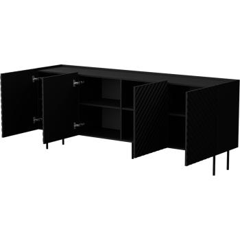 cama-lucca-tessi-komoda-200-4d-czarny-1