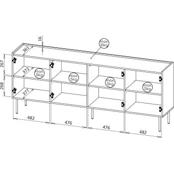 cama-lucca-tessi-komoda-200-4d-wymiary-1