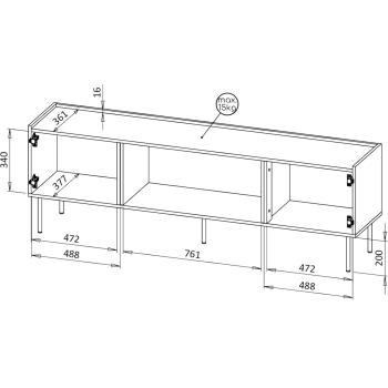 cama-lucca-tessi-rtv-180-ef-2d-wymiary-1