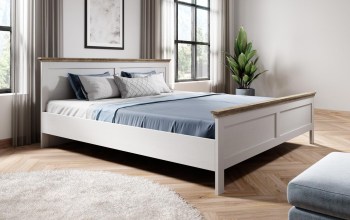 Łóżko 140x200 EVORA EV30 abisko ash / dąb lefkas