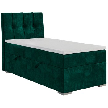 Łóżko kontynentalne DANO 90x200 magic velvet 2225