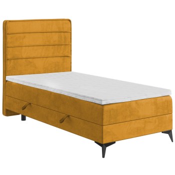 Łóżko kontynentalne HORIZON 90x200 magic velvet 2215 