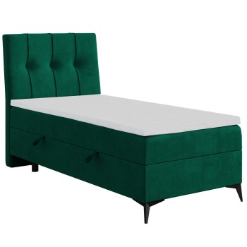 Łóżko kontynentalne LIME 90x200 magic velvet 2225