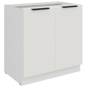 Szafka dolna 80 ERIS 03 biały / biały mat