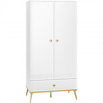 Szafa GOLDEN GL01 biały połysk